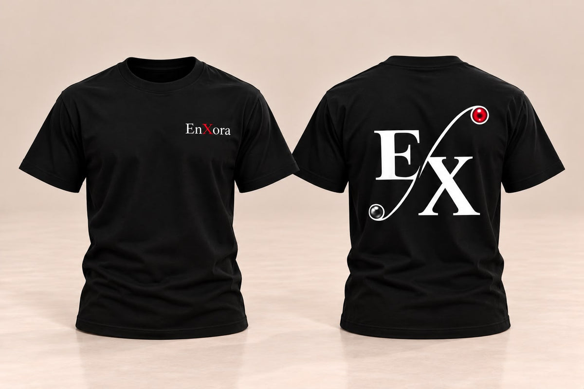 EnXora Essential Unisex T-Shirt  Black
