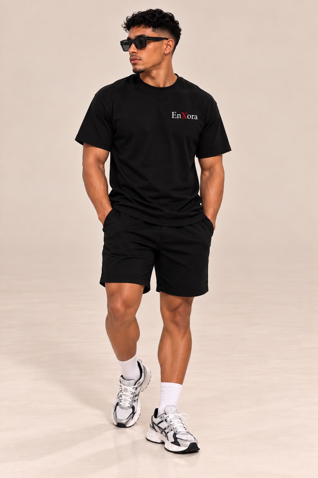 EnXora Essential Unisex T-Shirt  Black