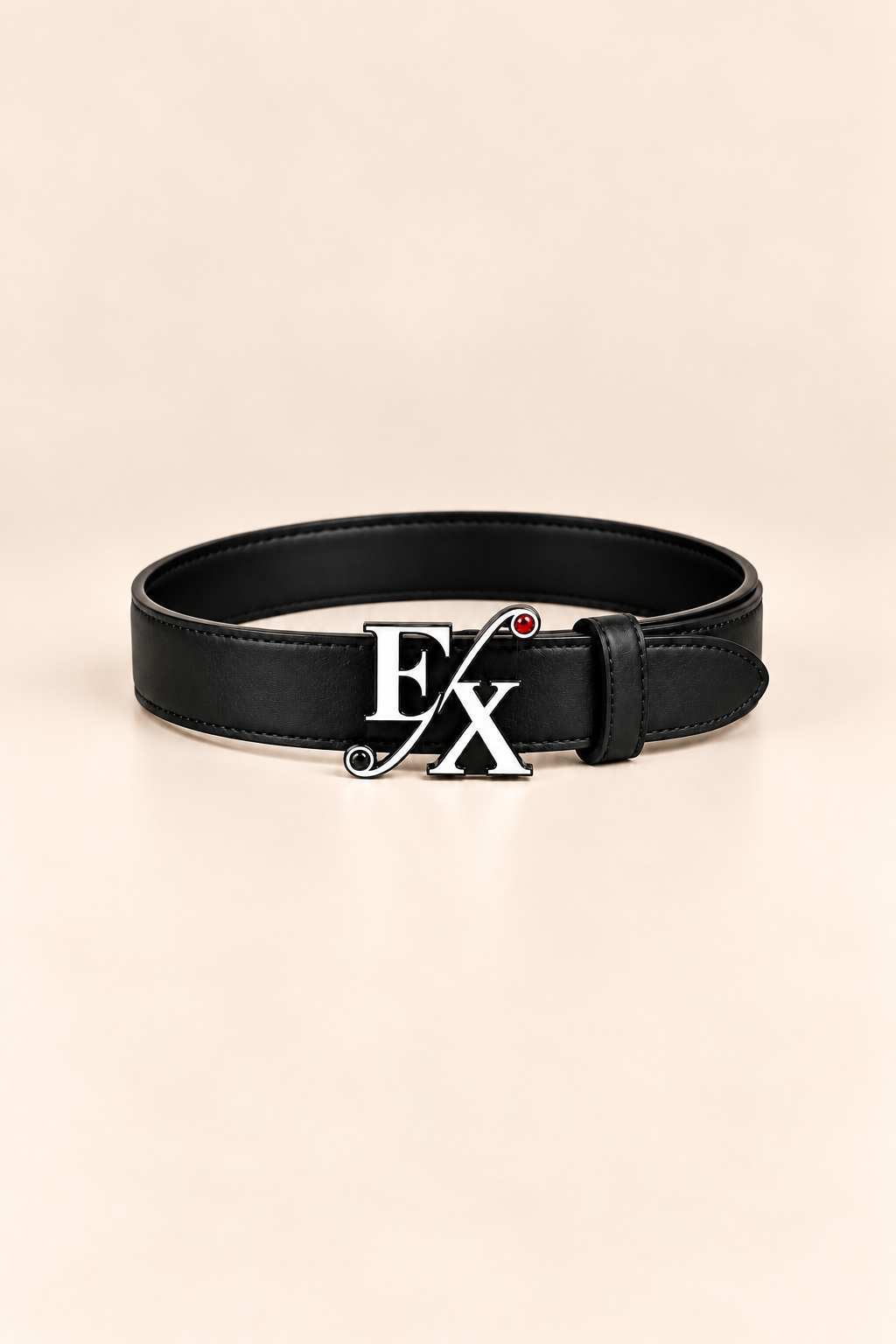 EnXora Signature Belt — Red & Black
